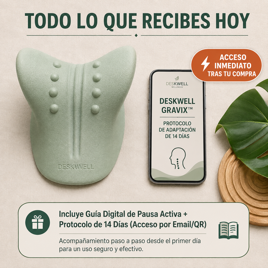 Deskwell Gravix™ - Kit de Descompresión Cervical