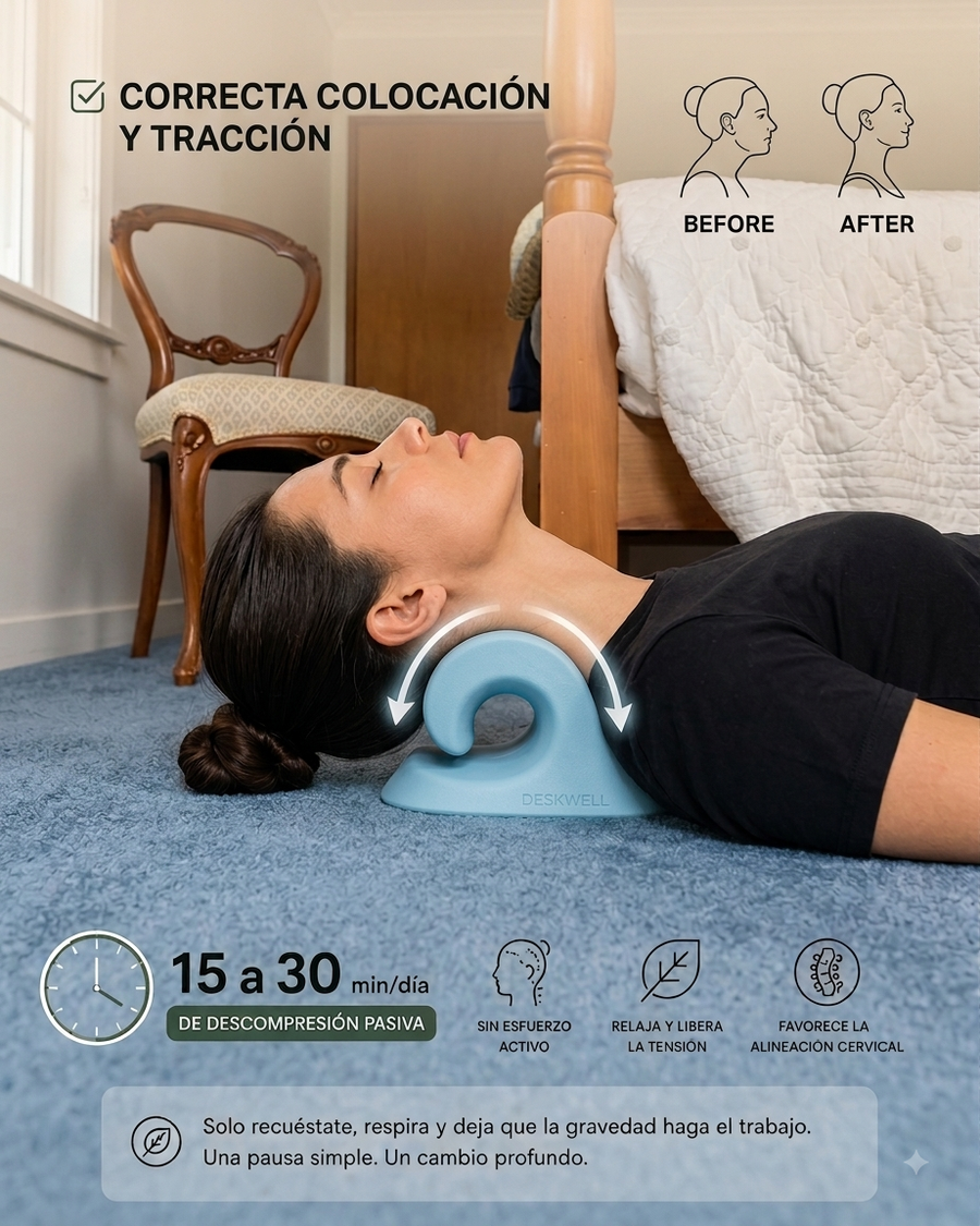 Deskwell Gravix™ - Kit de Descompresión Cervical